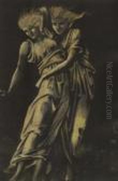 Two Figures Embracing - view 1