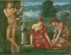 A Sacrifice To Hymen by Sir Edward Coley Burne-Jones