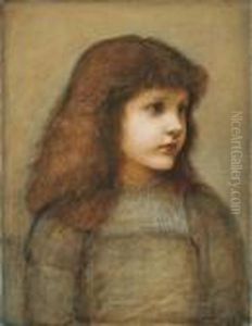 Portrait Of Gertie Lewis, Half-length