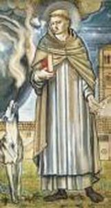 St Dominic by Sir Edward Coley Burne-Jones