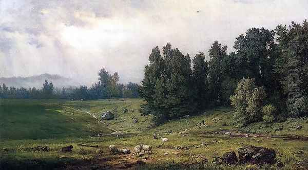 Landscape With Sheep - view 1