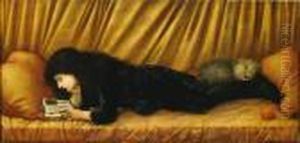 Katie Lewis by Sir Edward Coley Burne-Jones
