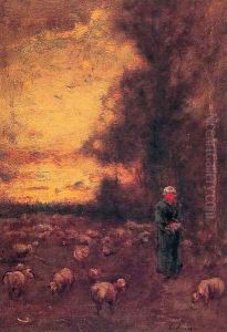 End of Day (or Montclair) by George Inness