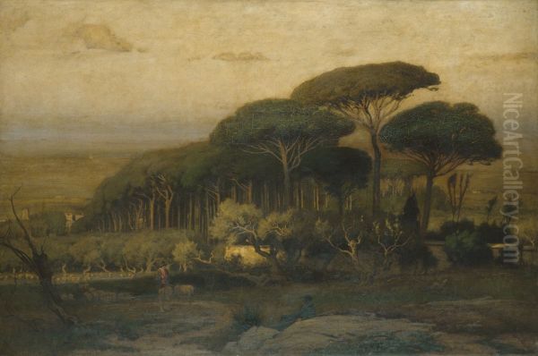 Pine Grove Of The Barberini Villa - view 1