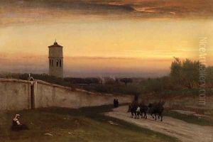 Twilight by George Inness