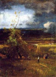 Gethering Clouds by George Inness