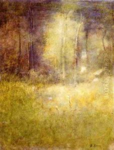 The Shower, Montclair, New Jersey by George Inness