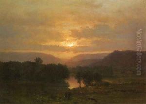 Sunset I by George Inness