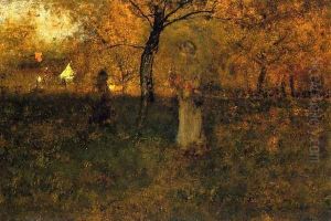 In the Orchard, Milton by George Inness