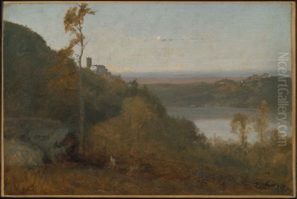 Lake Nemi - view 1