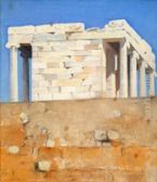 Temple Of Nike Apteros, Athens - view 1