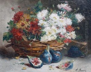 Still Life With Flowers And Figs