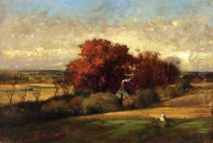 The Old Oak by George Inness