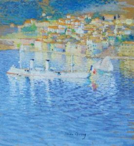 Villefranche by Simon Albert Bussy