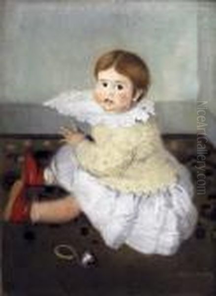 Portrait De Janie Aux Pantoufles Rouges (vers 1907) - view 1