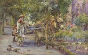 The Garden Cart by Mildred Anne Butler