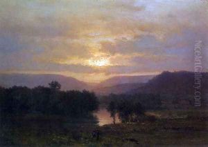 Sunset 2 by George Inness