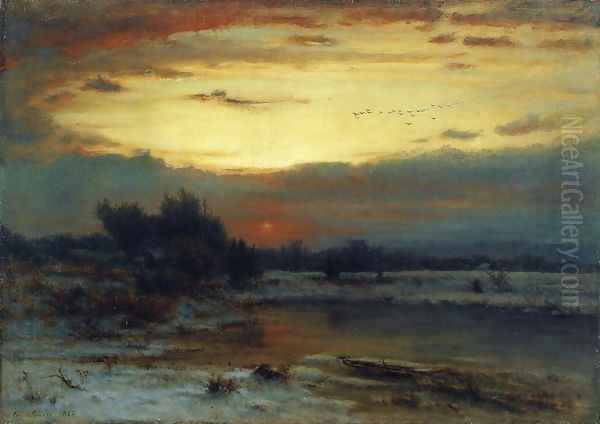 Winter, Close of Day - view 1