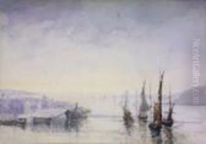 A Cornish Harbour by Mildred Anne Butler