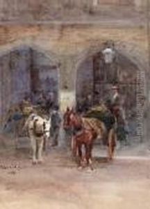 Station Cabbies by Mildred Anne Butler