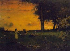 Sunset at Montclair 2 by George Inness