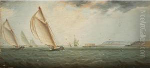 Yachts In New York Harbor - view 1