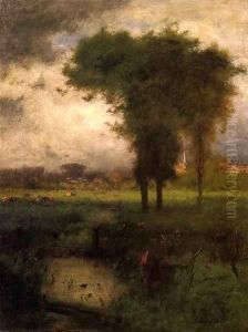 Summer Montclair 1887 by George Inness