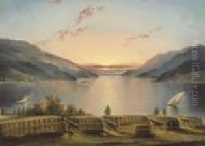 Hudson River From West Point by James E. Buttersworth