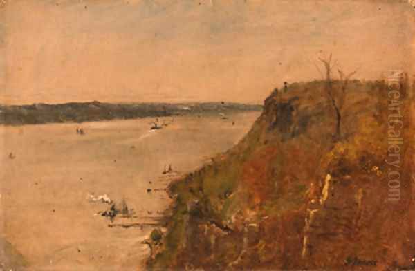 Palisades on the Hudson - view 1