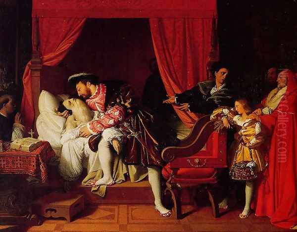The death of Leonardo da Vinci - view 1