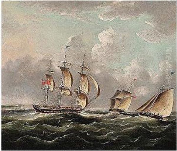 Shipping Off The Coast - view 1