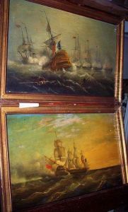 Naval Engagements In The Napoleonic Wars, Possibly Trafalgar