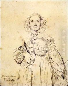 Madame Jean Auguste Dominique Ingres, born Madeleine Chapelle