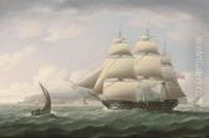 The Honourable East India Company's Ship by Thomas Buttersworth