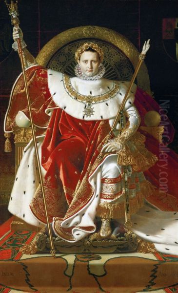 Napoleon Enthroned - view 1