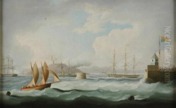 The Arrival Of King George Iv At Leith, Scotland, August 16,1822 - view 1