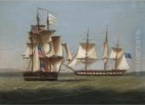 The H.m.s. by Thomas Buttersworth