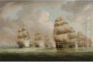 The Action Of Commodore Dance 
And The Comte De Linois Off The Straits Of Malacca, February 15th