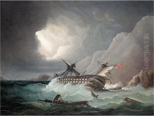The Shipwreck by Thomas Buttersworth