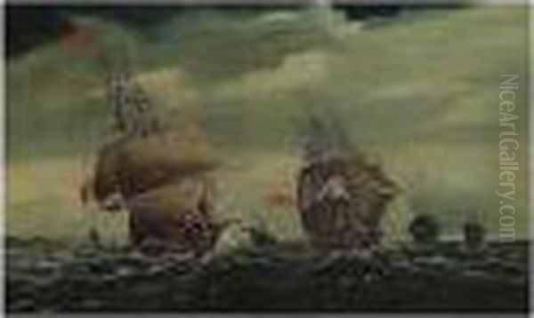 Shipping Off The Coast - view 1
