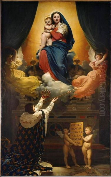 The Vow of Louis XIII by Jean Auguste Dominique Ingres