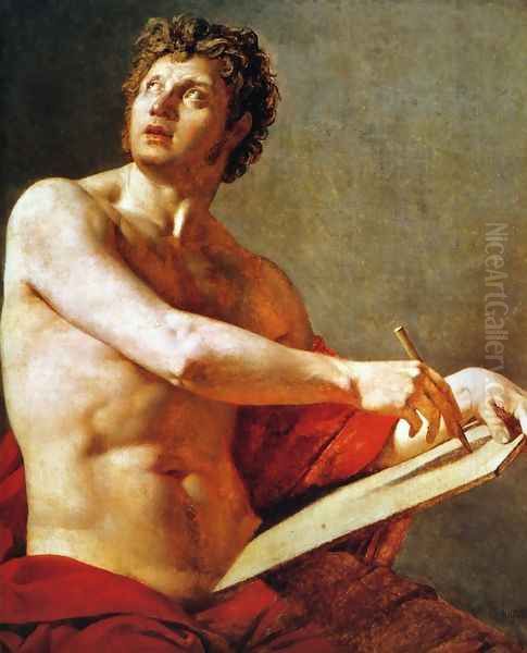 Academic Study of a Male Torse - view 1