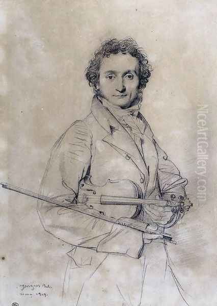 The Violinist Niccolò Paganini - view 1