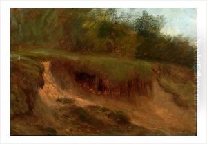 Les Falaises by Nicolas Louis Cabat