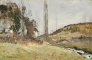 Paysage Champetre by Louis Alexandre Cabie