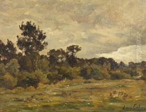 Paysage by Louis Alexandre Cabie