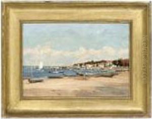 Seashore With Boats