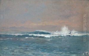 Vague A Saint Jean De Luz - Pays Basque by Louis Alexandre Cabie