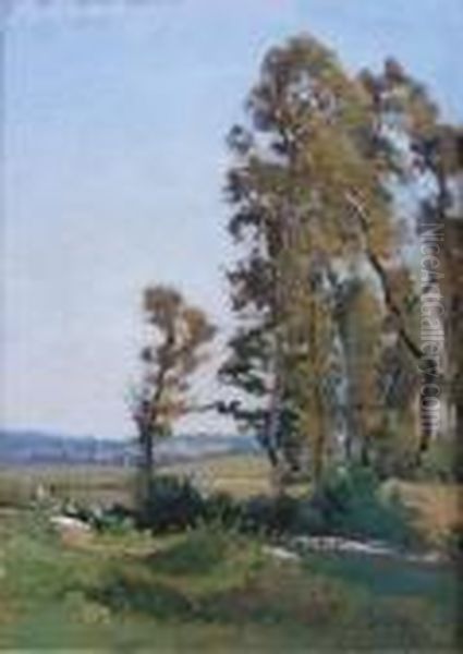 Paysage Aux Environs De Barbizon - view 1