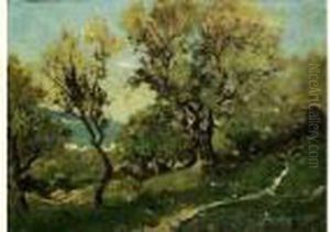 Vue Du Golf De Saint Tropez by Louis Alexandre Cabie